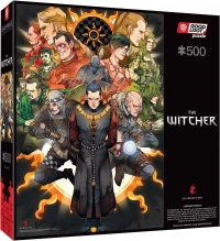 2. Good Loot Gaming Puzzle: The Witcher Nilfgaard (500 elementów)